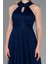 Halter Yaka Uzun Abiye Elbise ABU3252 3