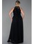 Halter Yaka Uzun Büyük Beden Abiye ABU3253 2