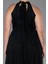Halter Yaka Uzun Büyük Beden Abiye ABU3253 4