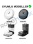 Roborock Q8 Max, Q8 Max Plus Siyah Uyumlu Yedek Fırça Hepa Filtre Mop Seti-8 Parça 2