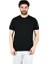 Green Rise Siyah-Beyaz Erkek Regular Fit 2'li Pamuk T-Shirt 1