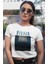 Billie Eilish Yazılı Crop Top, Yeni Albüm Baskılı Crop Bluz 2