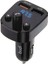 Mikrofonlu Araba Bluetooth Fm Verici Transmitter Arama Cevaplama ve Kapatma USB Qc 3.0 + USB 18W 3