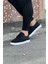 WG016 Siyah Triko Erkek Casual Ayakkabı 3