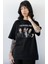 Oversize Back To Work Boys Baskılı T-Shirt, Unisex Rammstein Baskılı Tişört 3