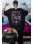Oversize Evrimler Sung Jin-Woo Sırt Baskılı T-Shirt, Unisex Anime Baskılı Tişört 1