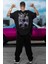 Oversize Gülümseyen Tanrı Heykeli Anime Sırt Baskılı T-Shirt, Unisex Solo Leveling Baskılı Tişört 2