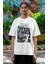 Unisex The Shocking Return Of The Misfits Baskılı T-Shirt, Oversize Rock Müzik Temalı Tişört 3