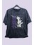 Oversize Solo Leveling Manga Baskılı Yıkamalı T-Shirt, Unisex Anime Baskılı Vintage Tişört 1