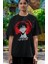 Oversize Arise Anime Baskılı T-Shirt, Unisex Solo Leveling Baskılı Tişört 1