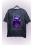 Oversize V2 Sung Jin-Woo Sırt Baskılı Yıkamalı Tişört, Unisex Anime Baskılı T-Shirt 2