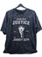 Unisex Johnny Depp Baskılı Yıkamalı T-Shirt, Oversize Est 2022 Baskılı Eskitme Tişört 1