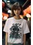 Oversize Zekai Tanrı Heykeli Baskılı T-Shirt, Unisex Solo Leveling Baskılı Tişört 1