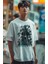 Oversize Zekai Tanrı Heykeli Baskılı T-Shirt, Unisex Solo Leveling Baskılı Tişört 2