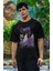 Unisex Laufey Baskılı T-Shirt, Oversize Falling Behind Chords Baskılı Tişört 2