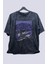 Oversize Solo Leveling Shadowmonarch Baskılı Yıkamalı T-Shirt, Unisex Anime Baskılı Eskitme Tişört 1