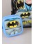 Yeni Sezon Lisanslı Batman Okul Çantası,beslenme Kabı ve 500 ml Trıtan Matara Okul Seti 2