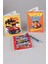 Yeni Sezon Lisanslı Hot Wheels Spırallı A6 Çizgili Not Defteri / Bloknot ve 0.7 Versatil Uçlu Kalem 2'lisi 1