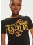 Versace Jeans Couture Yuvarlak Yaka Baskılı Beyaz Kadın T-Shirt 76HAHG00 3