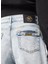 Yüksek Bel Standart Mavi Kadın Denim Şort 76HAD541 3