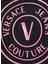 Versace Jeans Couture Yuvarlak Yaka Baskılı Siyah Kadın T-Shirt 76HAHG05 3