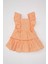 Kız Bebek Kareli Kolsuz Krinkıl Elbise D0581A524HS 1