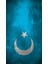 Doğu Türkistan Bayrağı Yapıştırma Etiket Sticker Yapıştırma 20CM 1