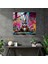 Urban Edge Bugs Bunny Sokak Sanatsal Duvar Cam Baskı Duvar Dekorasyonu, 30X30 2