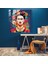 Frida Kahlo Cam Baskı - Pop Rebel - Frida Kahlo, Cam Duvar Sanatı, Pop Art'tan Esinlenen, Ev Dekorasyonu, 30X30 2