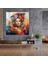 Frida Kahlo Cam Baskı - Frida Kahlo, Frida Kahlo, Modern Sanat, Suluboya Tablo, 30X30 3