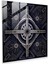Yıldız Savaşları Cam Baskı - Geometrik Tasarım - Simetrik Desenli Kravat Savaşçıları - Yıldız Savaşları, Kravat Savaşçıları, Geometrik Tasarım, Düzen, 30X30 1