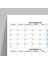 2024 2025 Akademik Duvar Takvimi Eylül Başlangıçlı Academic Wall Calendar Pastel Gökkuşağı Renkler 3