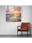 Gün Batımı Serenadı Cam Baskı - Gün Batımı, Gün Batımı, Cam Baskı, Empresyonist Yağlıboya Tablo, 30X30 2