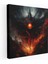 Yüzüklerin Efendisi Duvar Dekorasyonu - Yüzüklerin Efendisi, Duvar Süslemesi, Güç, Sauron, 30X30 1
