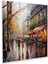 Paris'te Yağmurlu Bir Gün Cam Tablo - Yağmur, Cam Tablo, Yağmurlu Bir Gün, Cam Baskı, 30X30 1