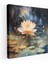 Lotus Çiçeği Kanvas Tablo - Manevi, Lotus Çiçeği, Duvar Sanatı, Kanvas Tablo, 30X30 1