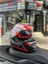 Storm 2 Racer Mat Titanıum Neon-Turuncu Full Face Motosiklet Kask 4