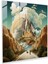 Dreamscape Wonders Cam Baskı - Sürrealist Simgesel Yapı Duvar Sanatı - Ilginç Ev Dekorasyonu - Yaratıcı Cam Sanatı, 30X30 1