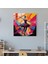Pop Art Balerin Cam Baskı - Balerin, Duvar Süslemesi, Illüstrasyon, Modern Sanat, 30X30 3