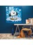 Pop Art Snoopy Cam Baskı - Snoopy, Cam Baskı, Çizgi Roman Konuşma Balonları, Duvar Süslemesi, 30X30 2