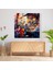 Bohem Müzisyenler Cam Baskı - Bohem, Canlı Resim, Cam Baskı, Caz Müzik, 30X30 3