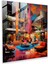 Otel Lobi Cam Baskı - Otel, Cam Duvar Sanatı, Cam Sanatı, Duvar Dekorasyonu, 30X30 1