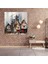 Hareketli Köy Meydanı Cam Baskı - Köy, Modern Sanat, Resim ve Fotoğraf, Cam Sanatı, 30X30 3