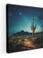 Güneybatı Duvar Sanatı - Saguaro Kaktüslü Çöl Manzarası Kanvas Tablo - Güneybatı, Elevate, Saguaro Kaktüs, Kanvas Tablo, 30X30 1