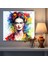 Frida Kahlo Kanvas Tablo - Frida Kahlo, Canlı, Kanvas Tablo, Yaşam Tutkusu, 30X30 3