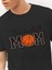 Sevgili Kombini Çift Basketball Mom Mothers Day Baskılı Oversize Pamuk T-Shirt 2'li 2