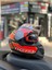 Storm 2 Foggy Mat Siyah-Kırmızı Full Face Motosiklet Kask 4