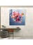 Hydrangea'nın Geometrik Füzyon Cam Baskı - Ortanca, Çağdaş, Doğa, Ortanca, 30X30 2