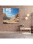 Çöl Ufuk Cam Baskı - Çöl, Duvar Dekorasyonu, Fotogerçekçi Sanat Çalışması, Cam Baskı, 30X30 2