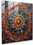 Klasik Mozaik Cam Baskı - Klasik, Mozaik Sanat Eseri, Ev Dekorasyonu, Modern Sanat, 30X30 1
